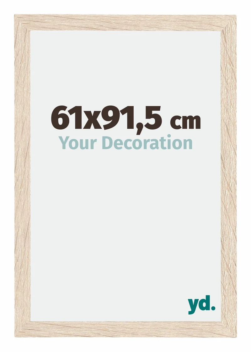 Bilderrahmen 61x91,5 cm - Eiche - MDF - Catania