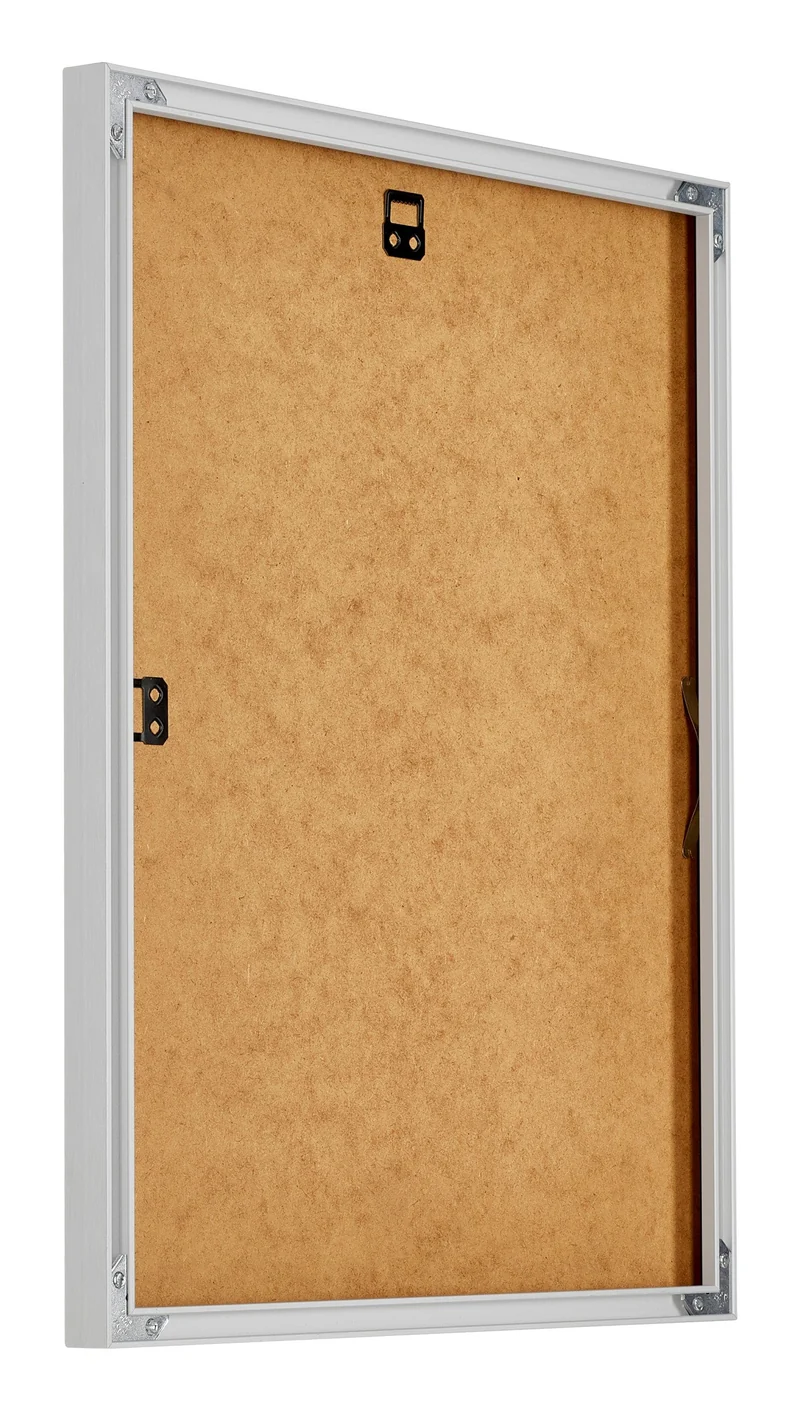 Bilderrahmen 40x55 cm - Silber Matt - Aluminium - New York - Aluminium - New York