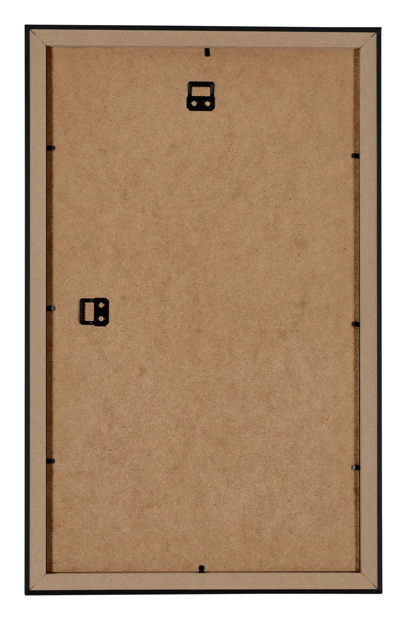 Bilderrahmen 30x50 cm - Schwarz Matt - MDF - Catania