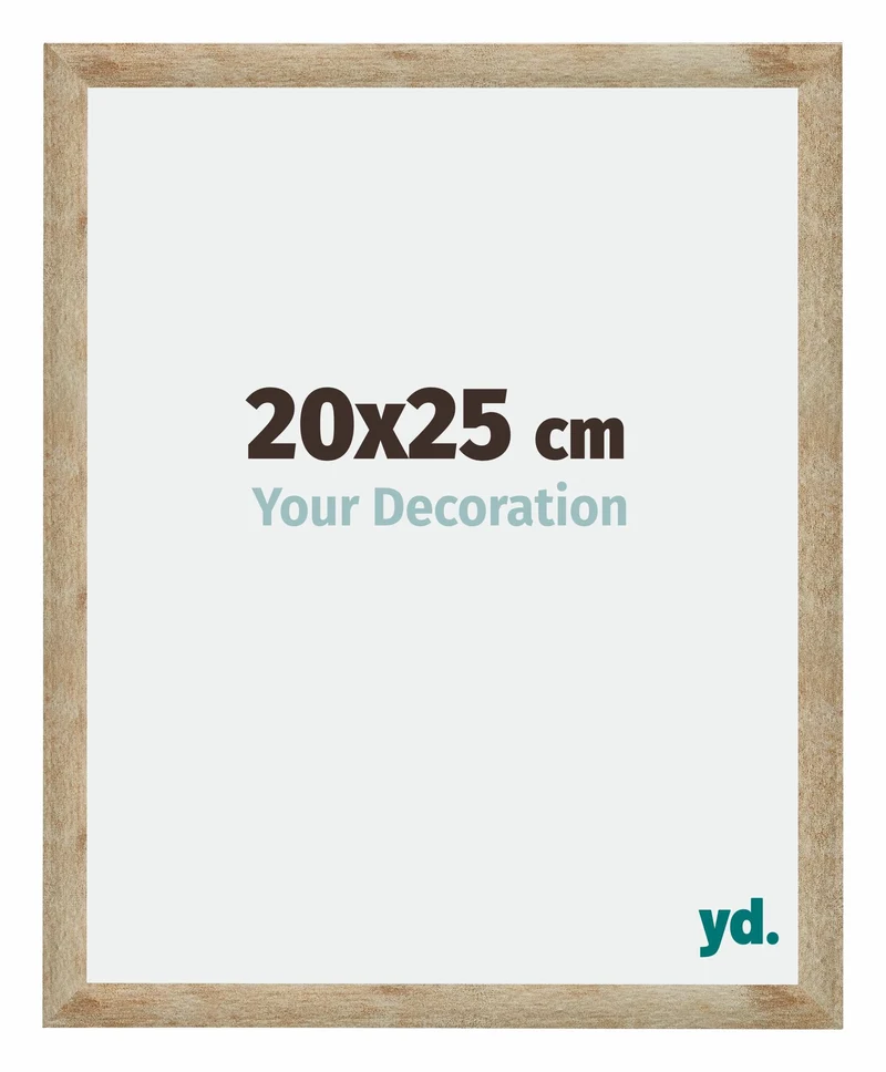 Bilderrahmen 20x25 cm - Gold - MDF - Catania