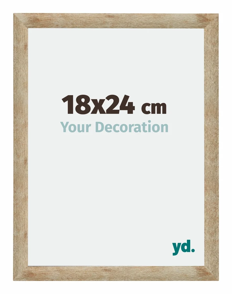 Bilderrahmen 18x24 cm - Gold - MDF - Catania