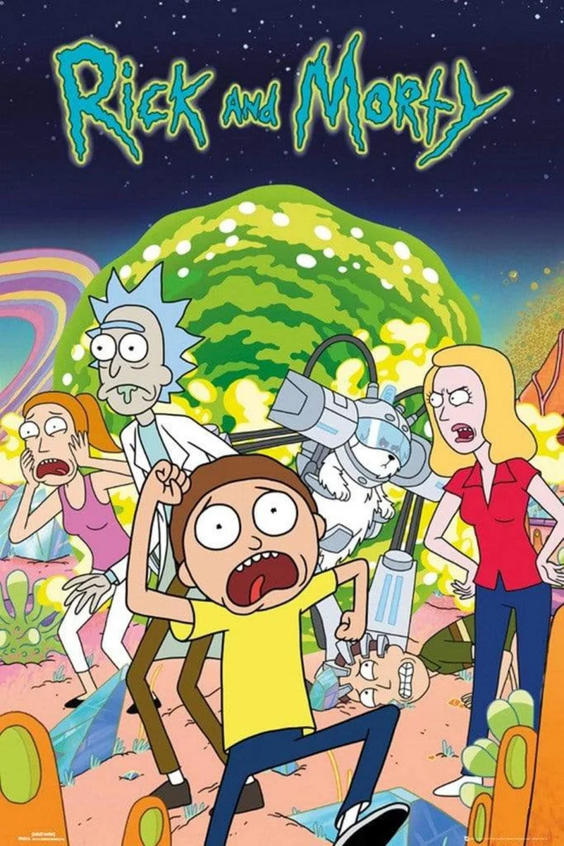 Poster Rick and Morty - Group 61x91,5cm
