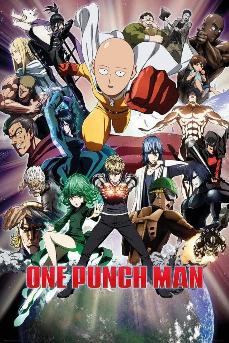 Poster One Punch Man - Group 91,5x61cm