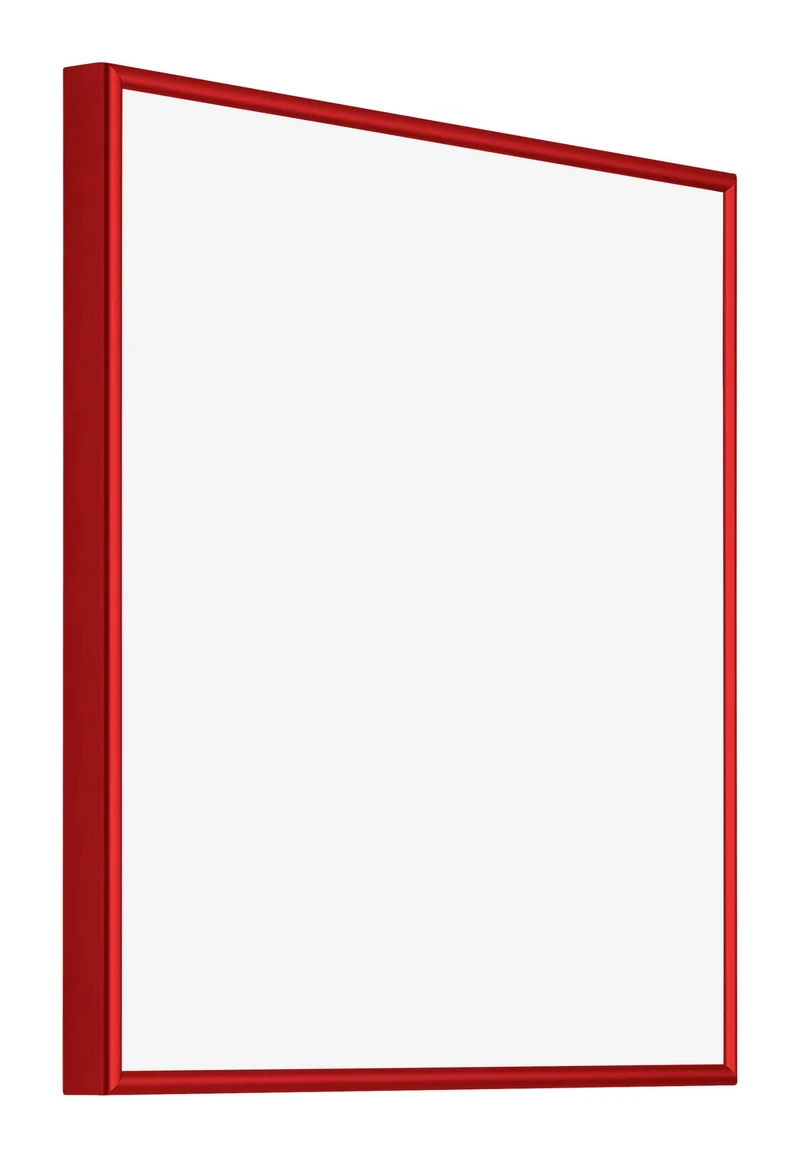 Bilderrahmen 25x25 cm - Ferrari Rot - Aluminium - New York