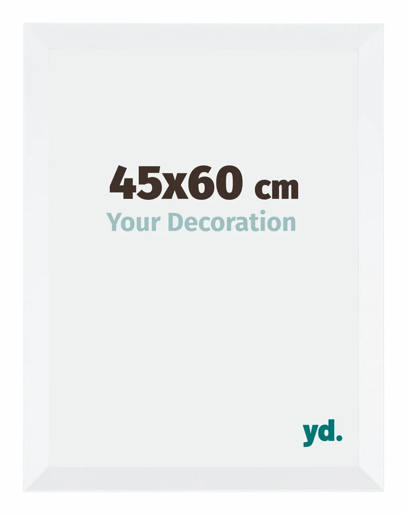 Bilderrahmen 45x60 cm - Weiss - MDF - Catania