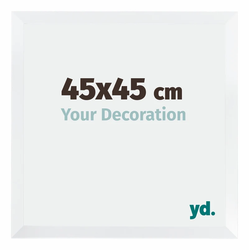 Bilderrahmen 45x45 cm - Weiss - MDF - Catania