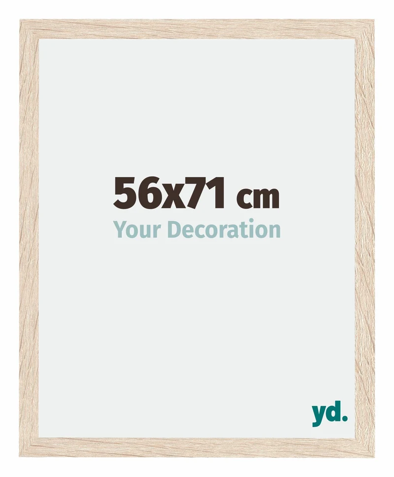Bilderrahmen 56x71 cm - Eiche - MDF - Catania
