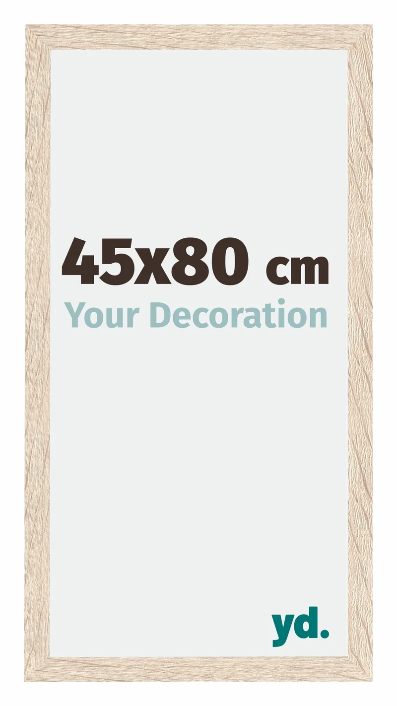 Bilderrahmen 45x80 cm - Eiche - MDF - Catania