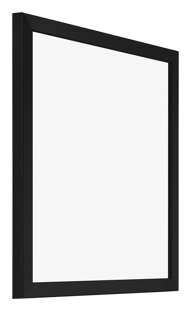 Bilderrahmen 25x25 cm - Schwarz Matt - MDF - Catania