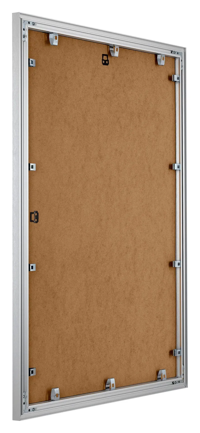 Bilderrahmen A4 - 21x29,7 cm - DIN A4 Silber Gebürstet - Aluminium - Tucson