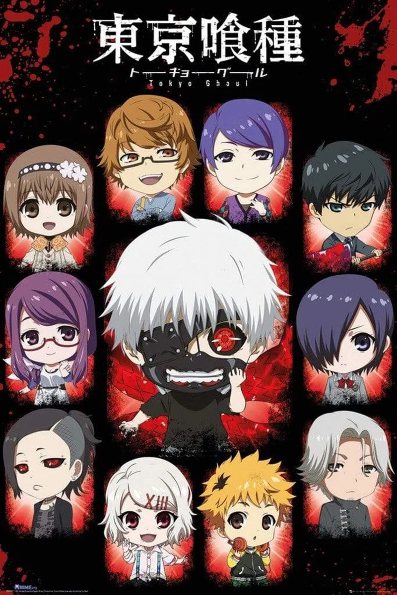 Poster Tokyo Ghoul - Chibi Characters 61x91,5cm