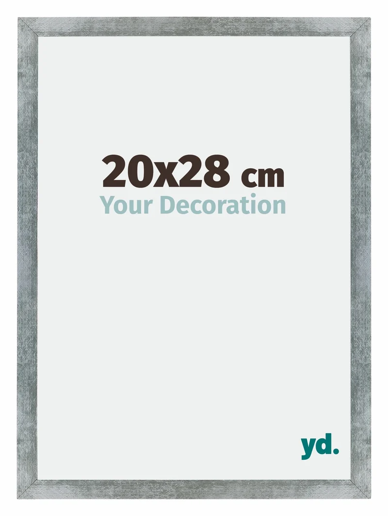 Bilderrahmen 20x28 cm - Eisen Gewischt - MDF - Mura