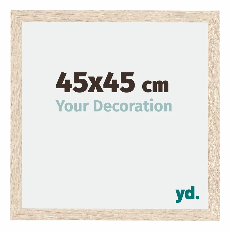 Bilderrahmen 45x45 cm - Eiche - MDF - Catania
