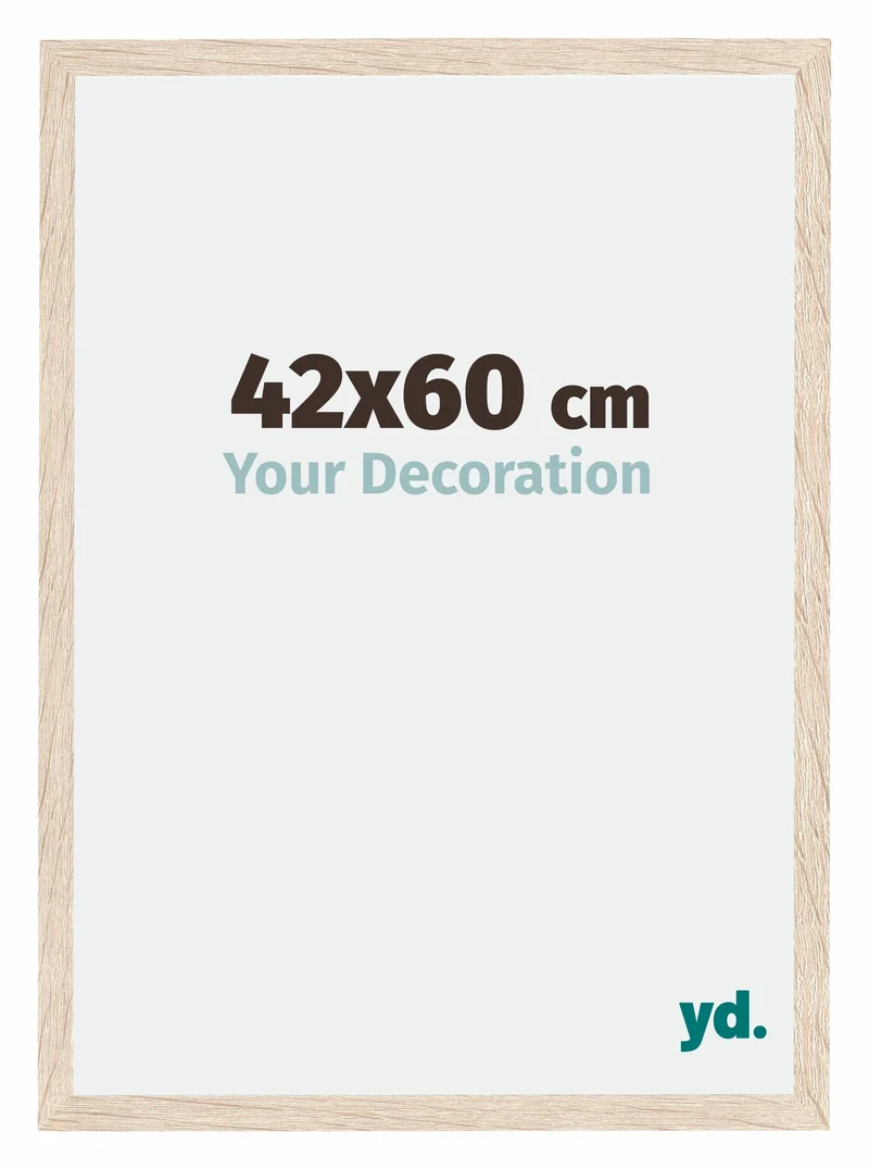 Bilderrahmen 42x60 cm - Eiche - MDF - Catania