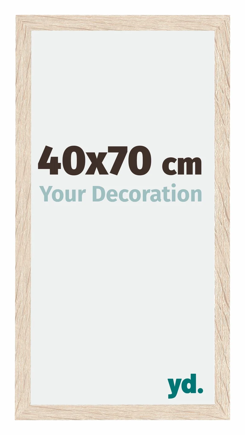 Bilderrahmen 40x70 cm - Eiche - MDF - Catania