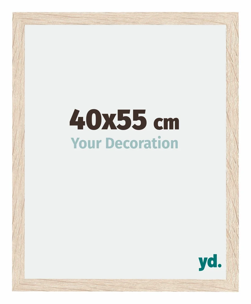 Bilderrahmen 40x55 cm - Eiche - MDF - Catania