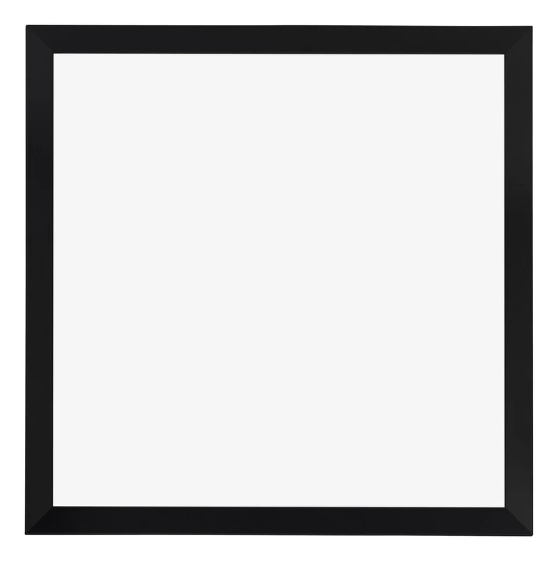 Bilderrahmen 20x20 cm - Schwarz Matt - MDF - Catania