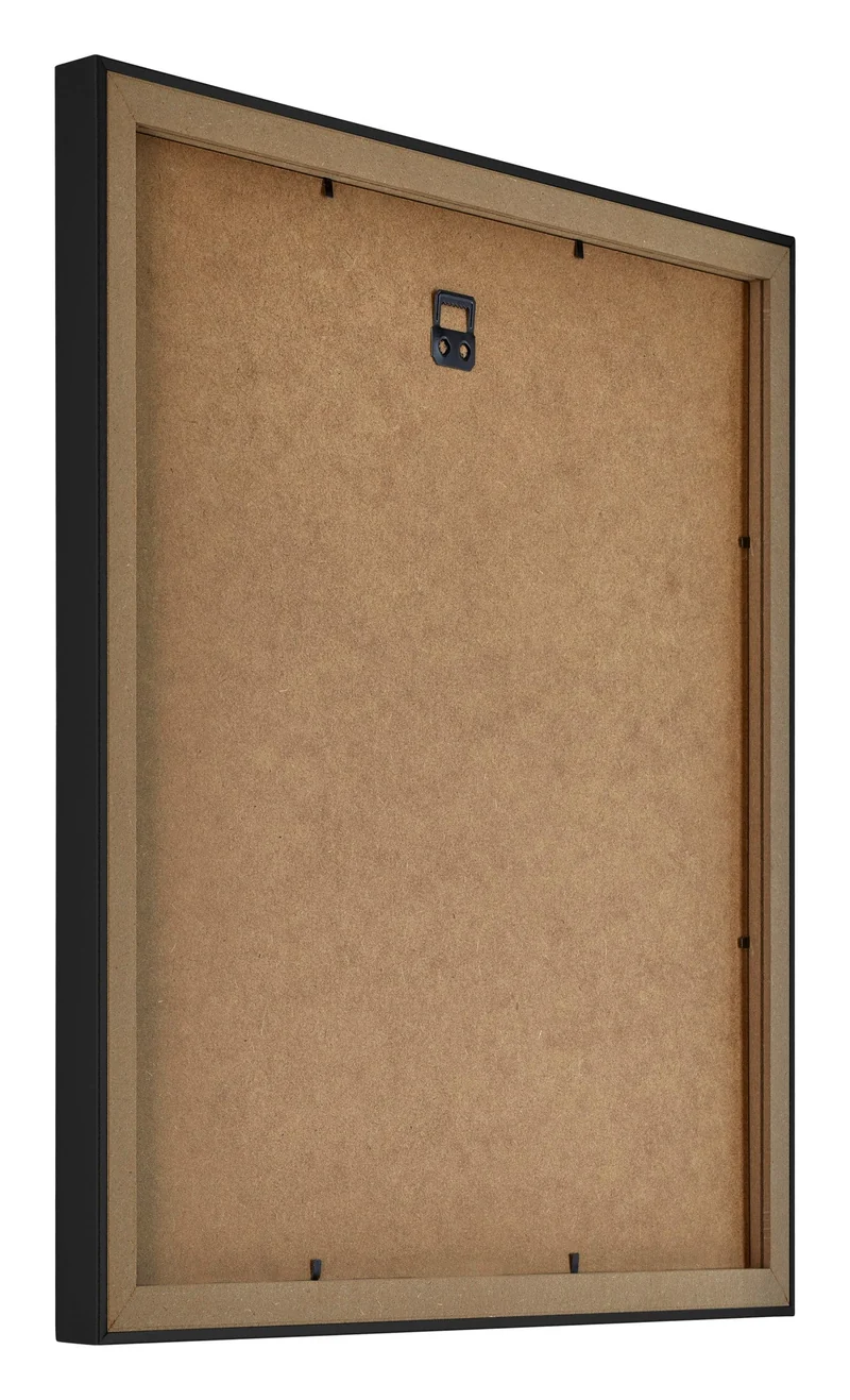 Bilderrahmen 20x20 cm - Schwarz Matt - MDF - Catania