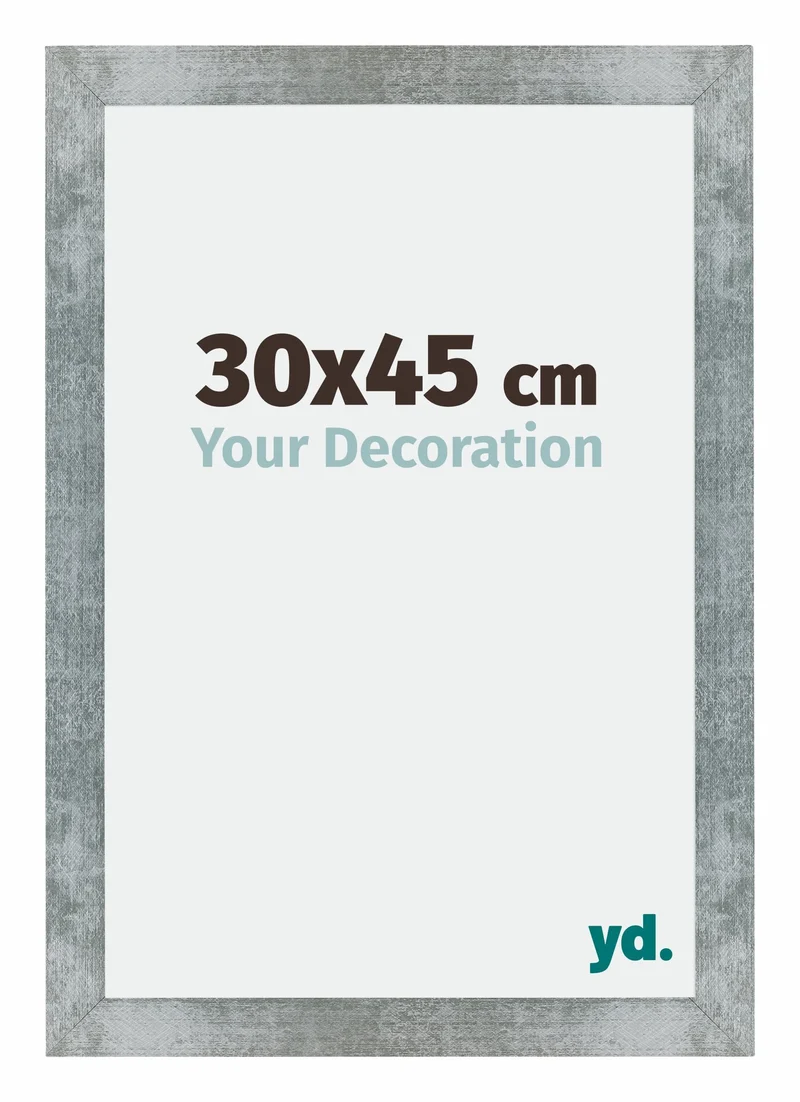 Bilderrahmen 30x45 cm - Eisen Gewischt - MDF - Mura