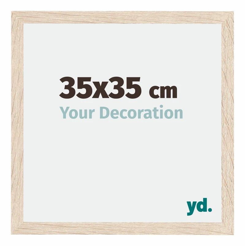 Bilderrahmen 35x35 cm - Eiche - MDF - Catania