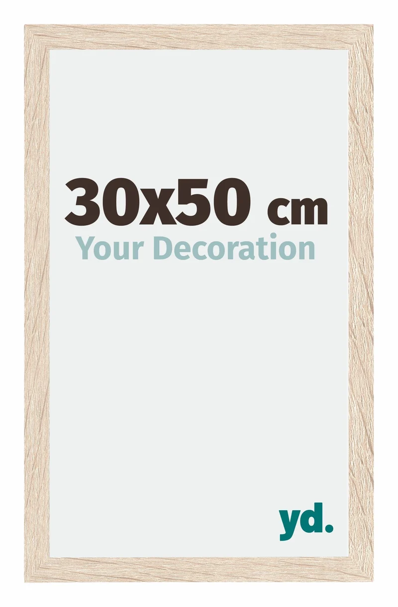 Bilderrahmen 30x50 cm - Eiche - MDF - Catania
