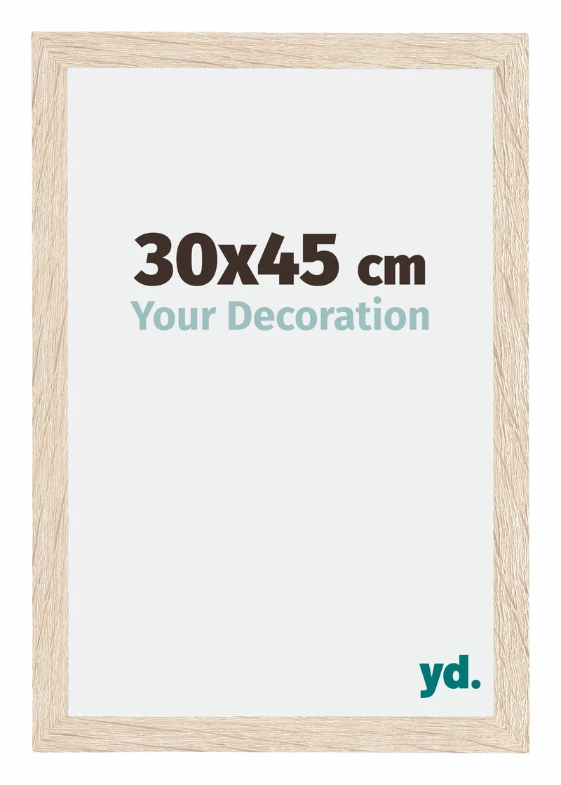 Bilderrahmen 30x45 cm - Eiche - MDF - Catania