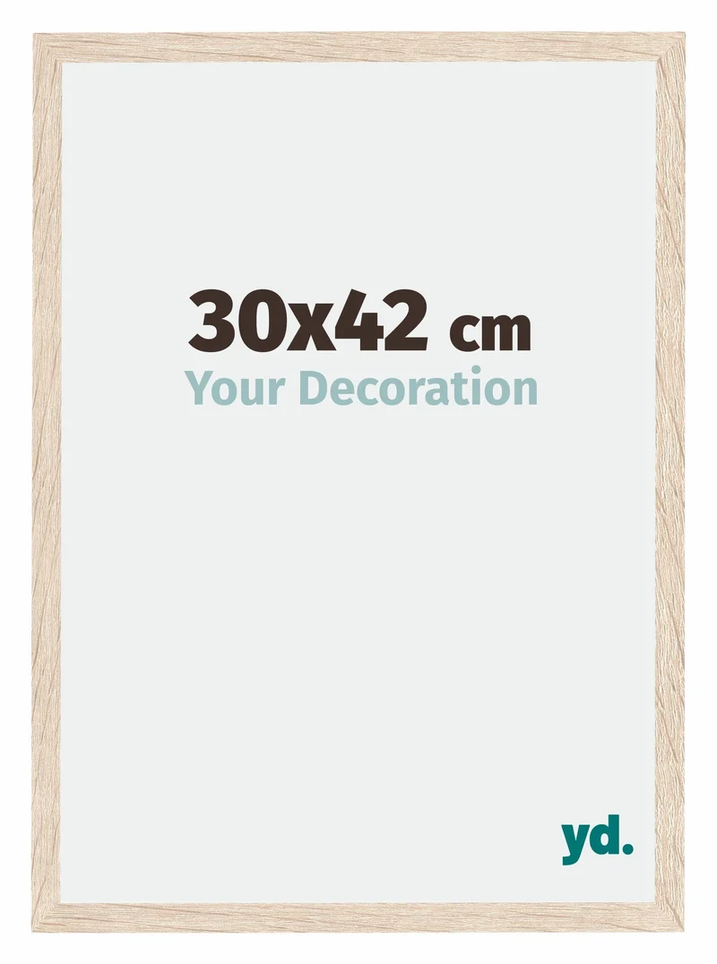 Bilderrahmen 30x42 cm - Eiche - MDF - Catania