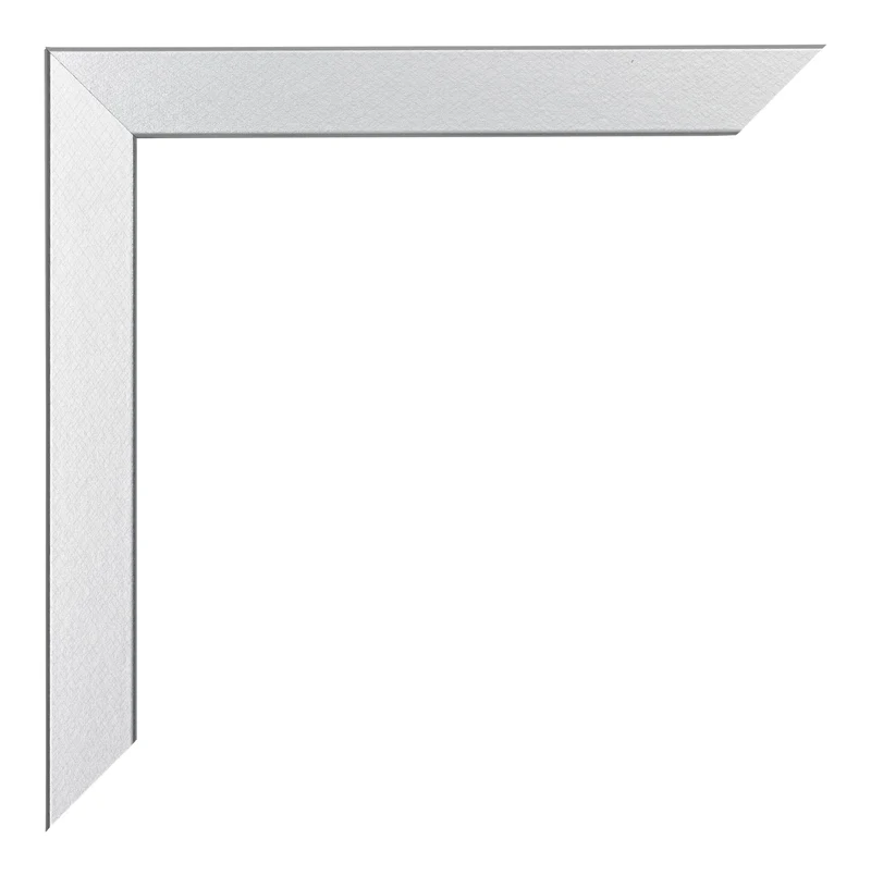 Bilderrahmen 62x93 cm - Silberglanz - MDF - Catania
