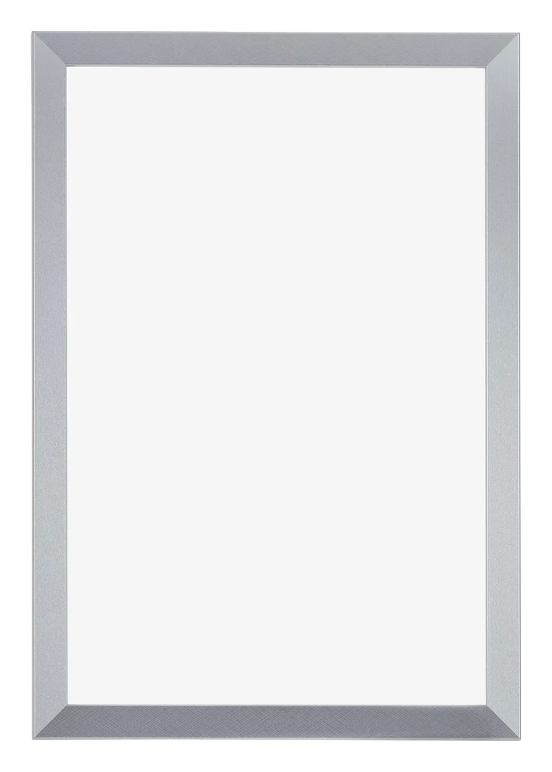 Bilderrahmen 61x91,5 cm - Silberglanz - MDF - Catania