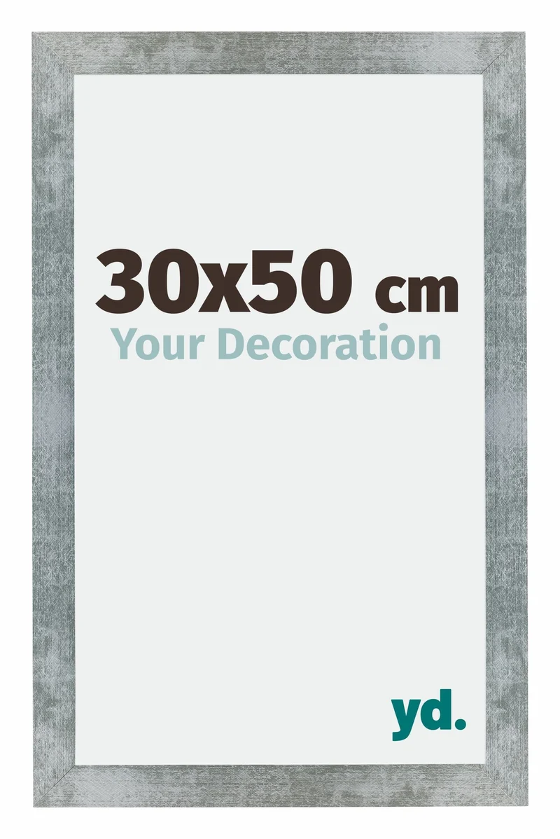 Bilderrahmen 30x50 cm - Eisen Gewischt - MDF - Mura