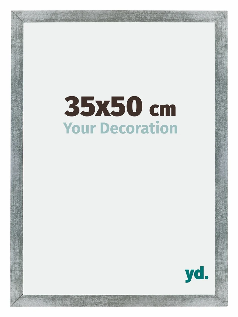 Bilderrahmen 35x50 cm - Eisen Gewischt - MDF - Mura
