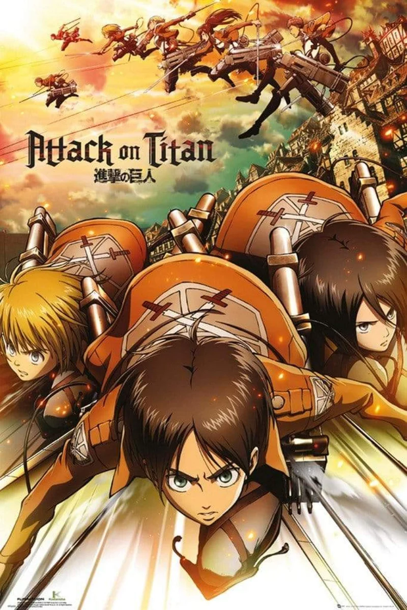 Poster Attack on Titan - Attack 61x91,5cm