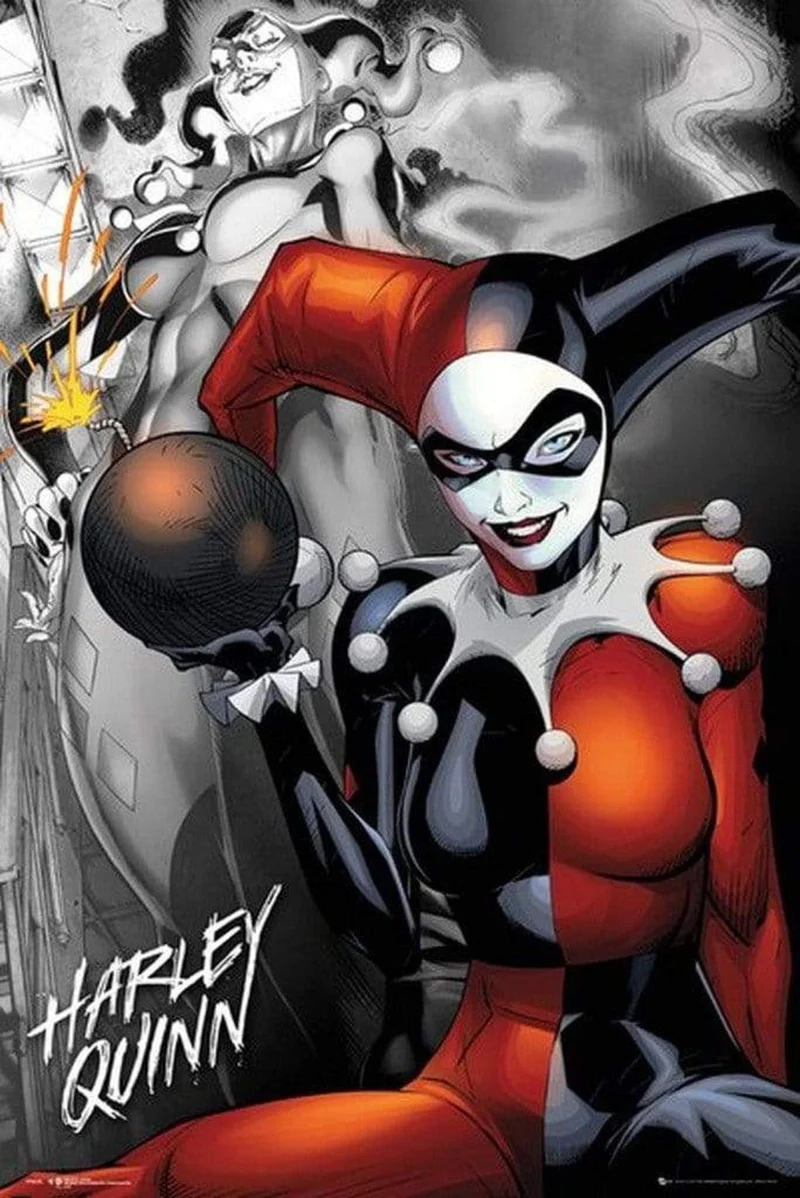 Poster DC Comics - Quinn The Bomb 61x91,5cm