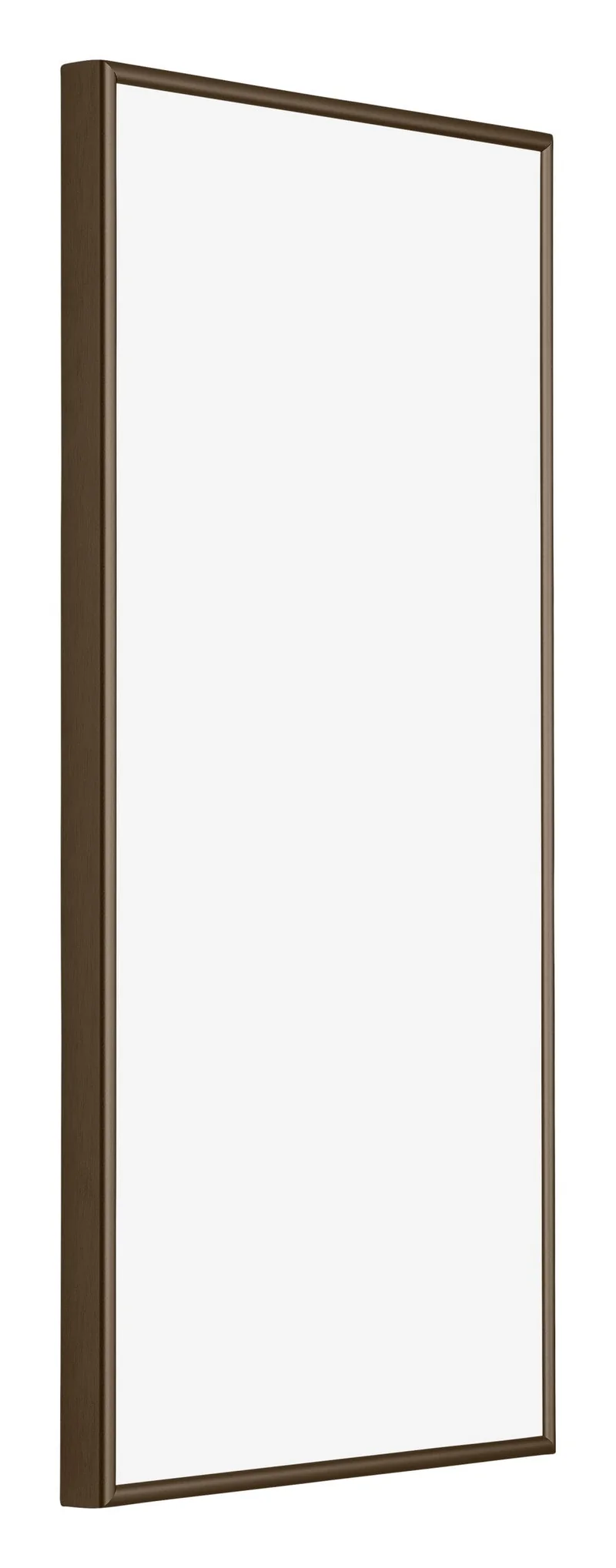 Bilderrahmen 30x60 cm - Nussbaum Struktur - Aluminium - New York