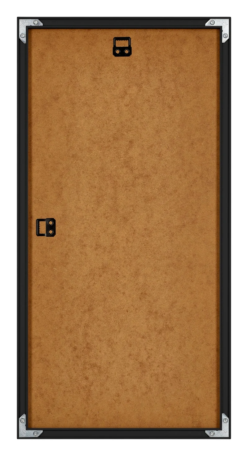 Bilderrahmen 40x80 cm - Schwarz Matt - Aluminium - New York - Aluminium - New York