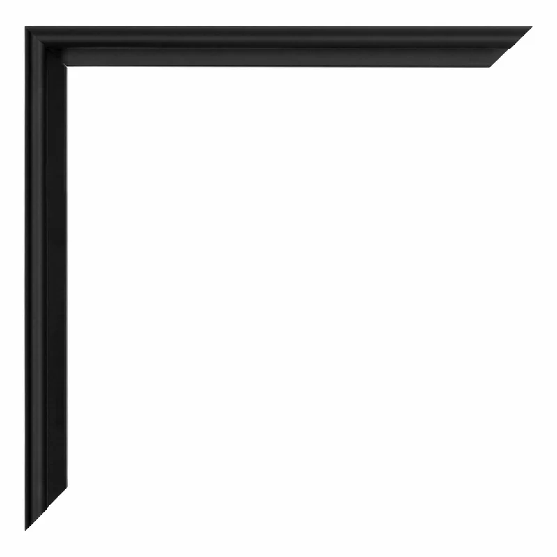 Bilderrahmen 40x50 cm - Schwarz Matt - Aluminium - New York - Aluminium - New York