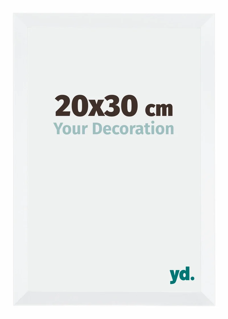 Bilderrahmen 20x30 cm - Weiss - MDF - Catania