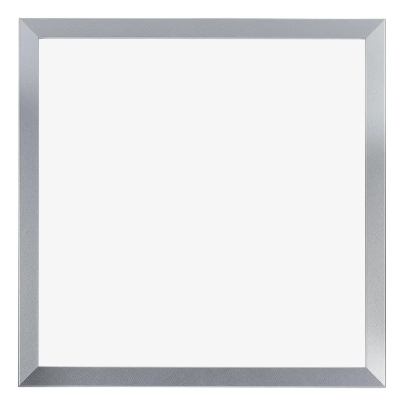 Bilderrahmen 45x45 cm - Silberglanz - MDF - Catania