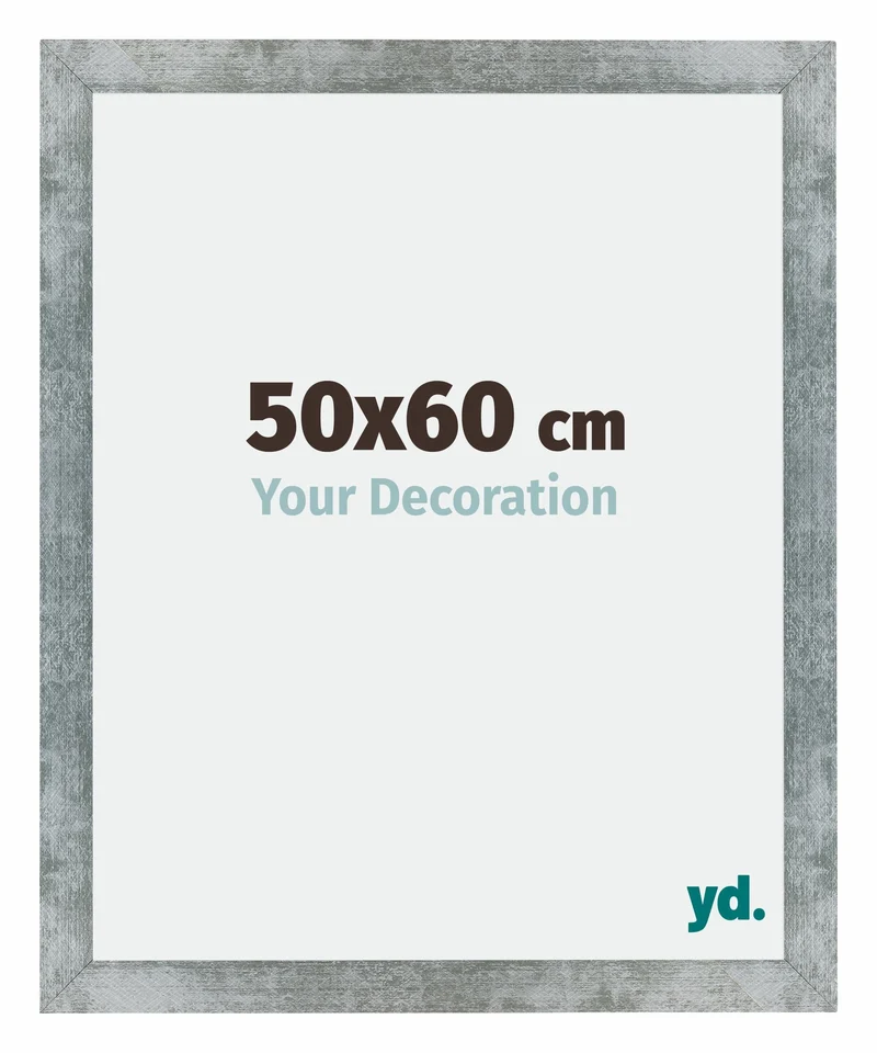 Bilderrahmen 50x60 cm - Eisen Gewischt - MDF - Mura