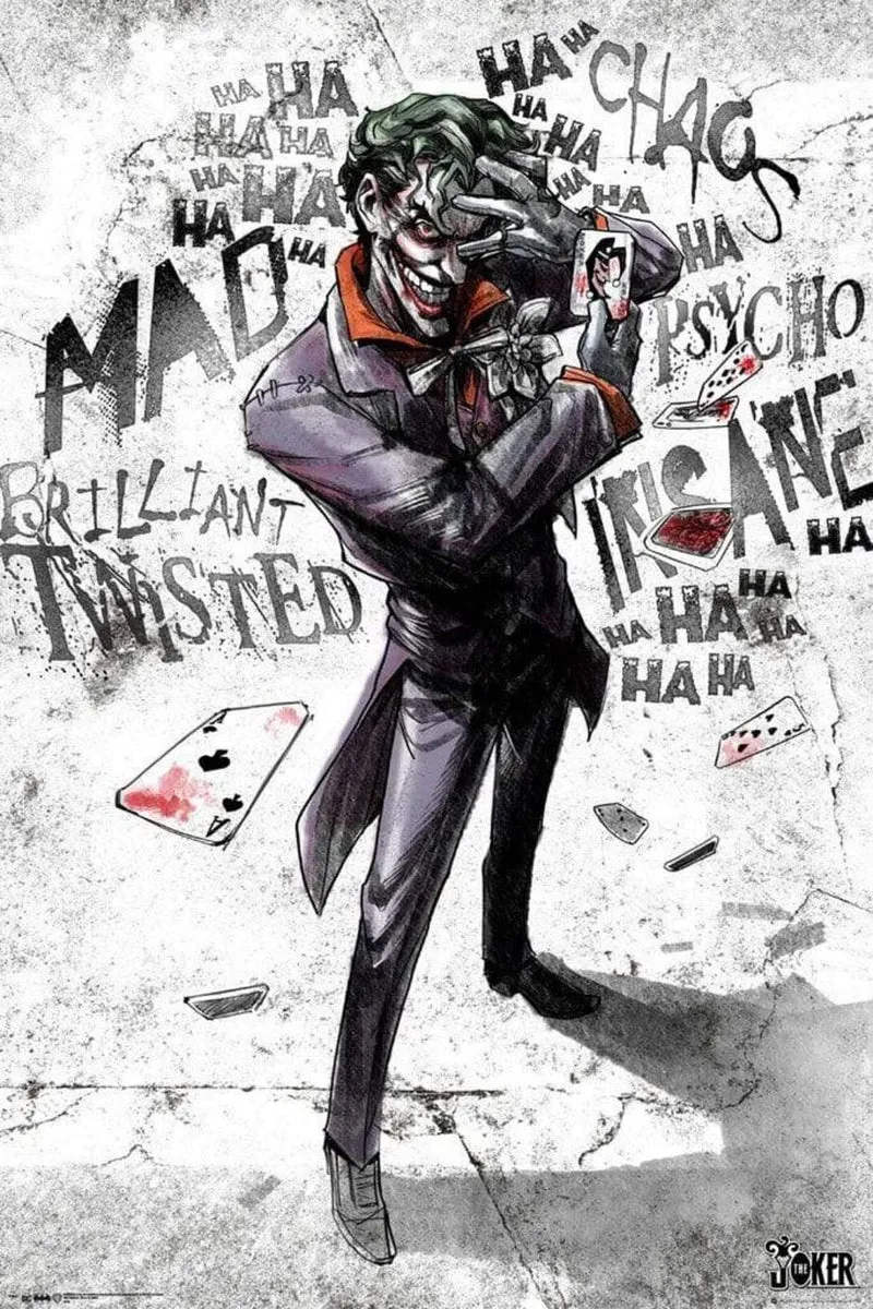 Poster DC Comics - Joker - Type 61x91,5cm
