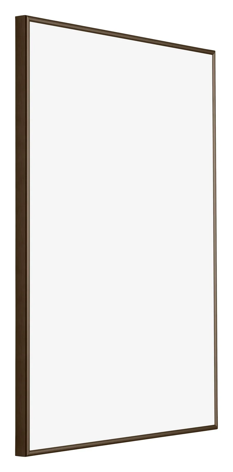 Bilderrahmen A3 - 29,7x42 cm - DIN A3 Nussbaum Struktur - Aluminium - New York
