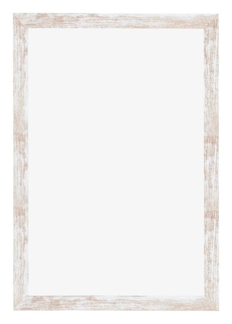 Bilderrahmen 60x90 cm - White Wash - MDF - Catania