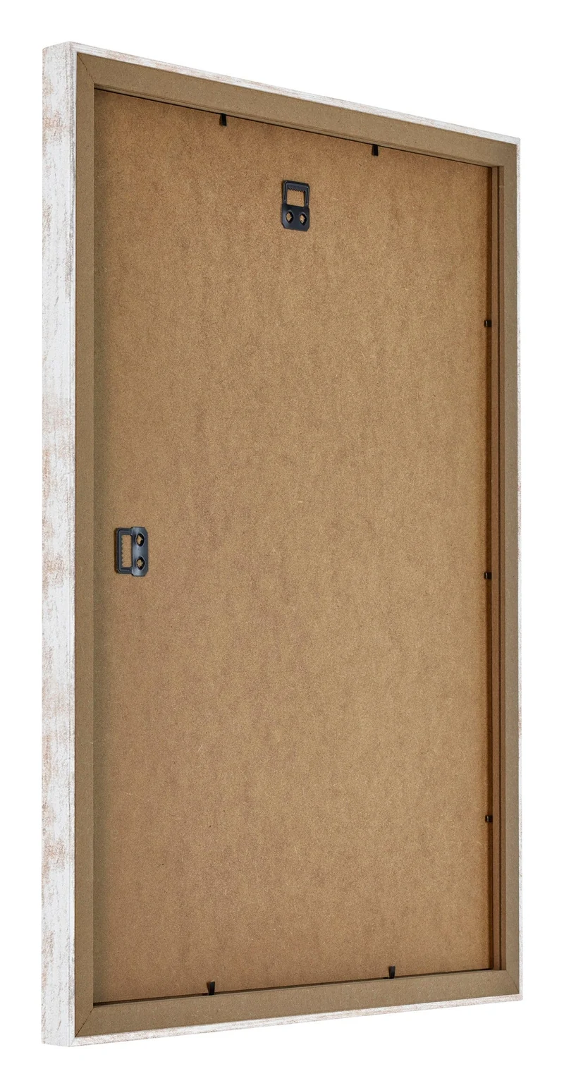 Bilderrahmen 60x70 cm - White Wash - MDF - Catania