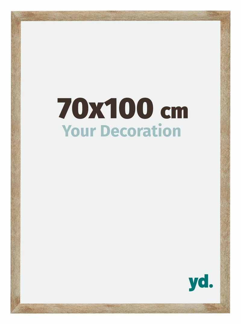 Bilderrahmen 70x100 cm - Gold - MDF - Catania