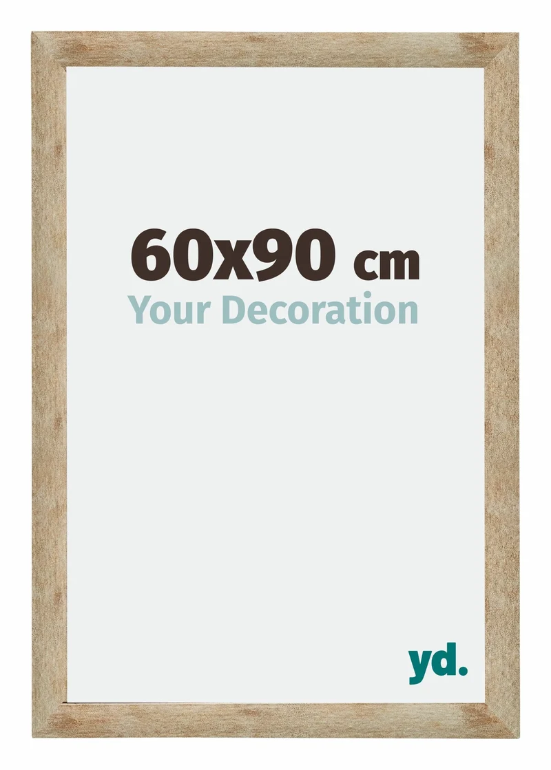 Bilderrahmen 60x90 cm - Gold - MDF - Catania