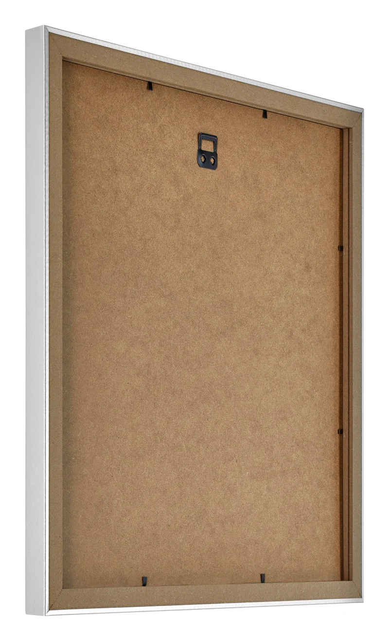 Bilderrahmen 40x40 cm - Silberglanz - MDF - Catania