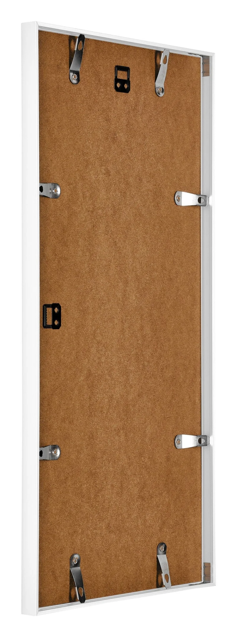 Bilderrahmen 30x60 cm - Weiss Hochglanz - Aluminium - Kent