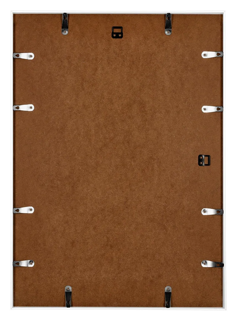 Bilderrahmen A3 - 29,7x42 cm - DIN A3 Weiss Hochglanz - Aluminium - Kent