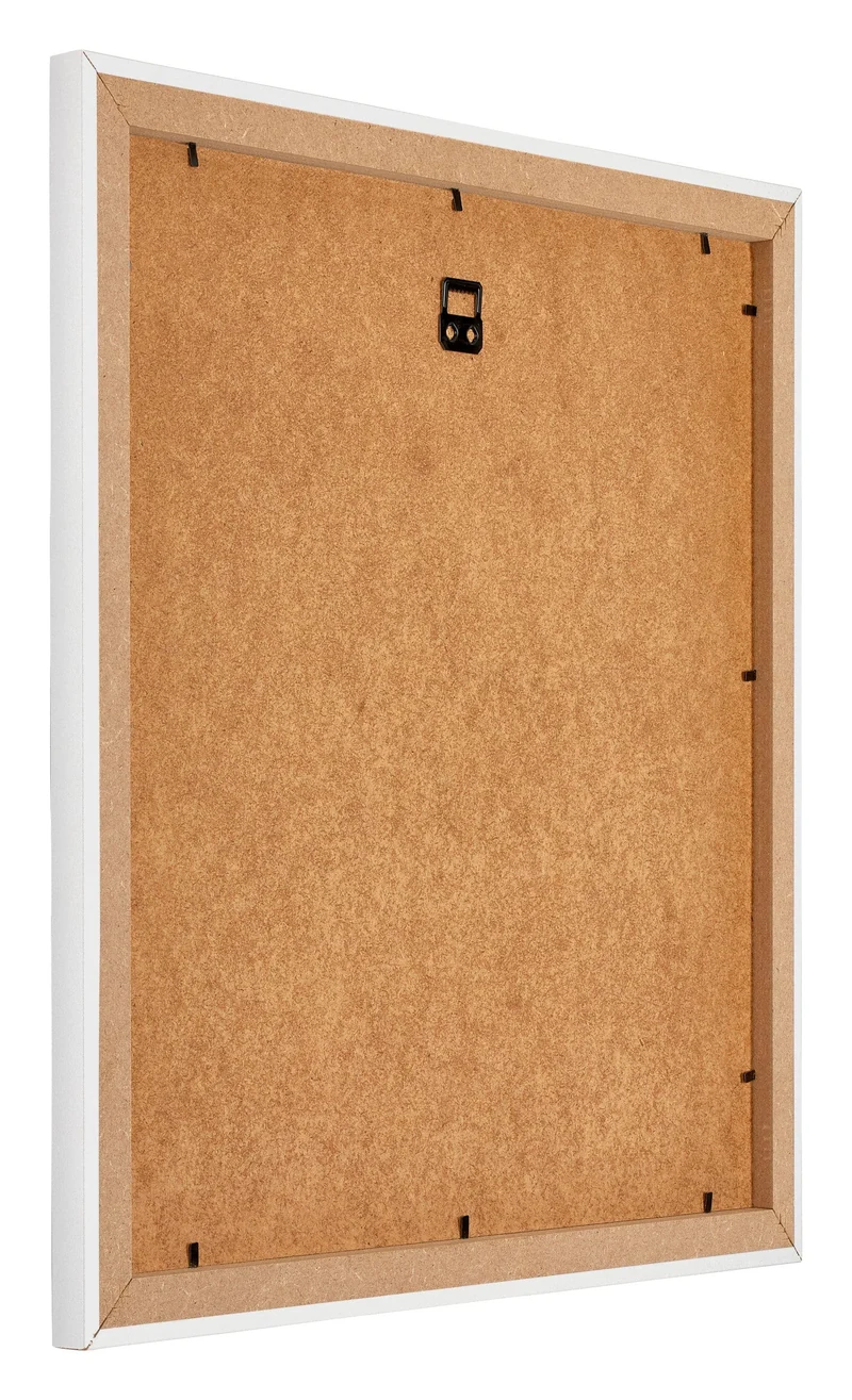 Bilderrahmen 55x55 cm - Weiss Hochglanz - MDF - Mura