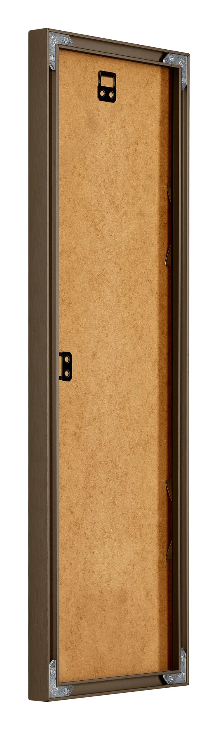 Bilderrahmen 20x60 cm - Nussbaum Struktur - Aluminium - New York
